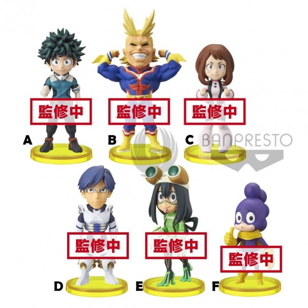 My Hero Academia WCF World Collectable Figure Vol.1