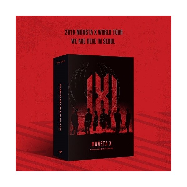 MONSTA X - 2019 WORLD TOUR [WE ARE HERE] IN SEOUL DVD