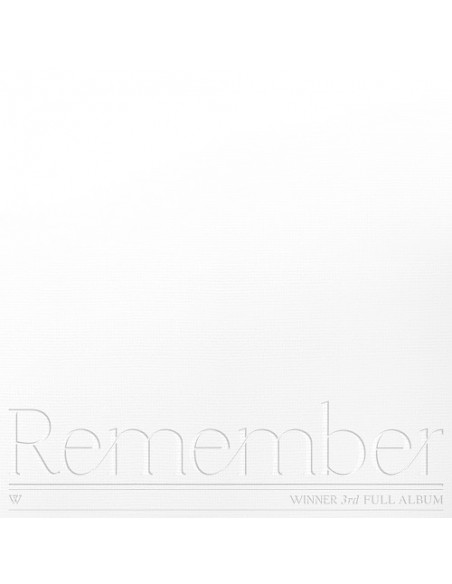 WINNER - 3th REMEMBER [You Ver.]