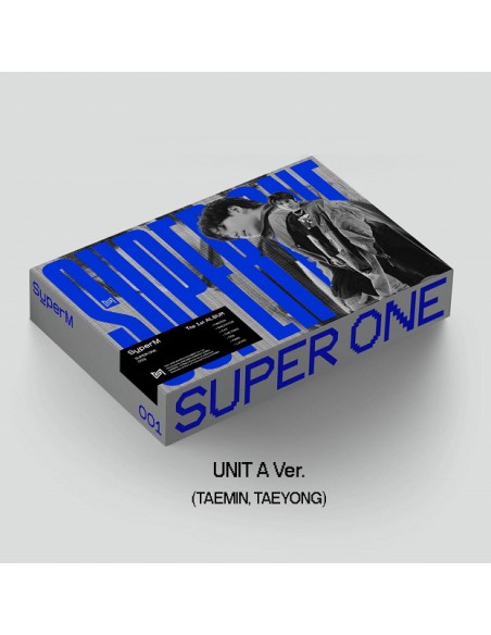 SuperM - 1St Album SUPER ONE [Unit A Ver.(TAEMIN, TAEYONG)]