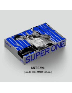 SuperM - 1St Album SUPER ONE [Unit B Ver.(BAEKHYUN, MARK, LUCAS)]