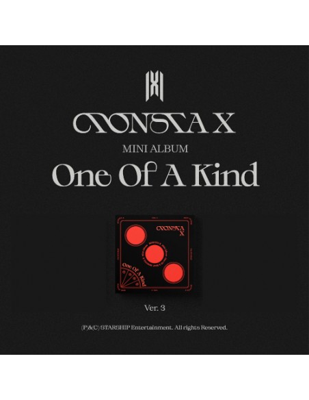 MONSTA X - ONE OF A KIND [Ver.3]