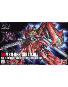 SINANJU MODEL KIT ESCALA 1/144 FIGURA 13 MOBILE SUIT GUNDAM HGUC MK58813