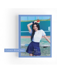 JIHYO(朴志效) - Yes, I am Jihyo. / 1ST PHOTOBOOK [Cobalt Blue Ver.]