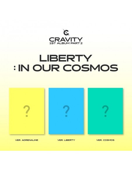 CRAVITY - 1ºAlbum Part.2 LIBERTY : IN OUR COSMOS [Random Ver.]