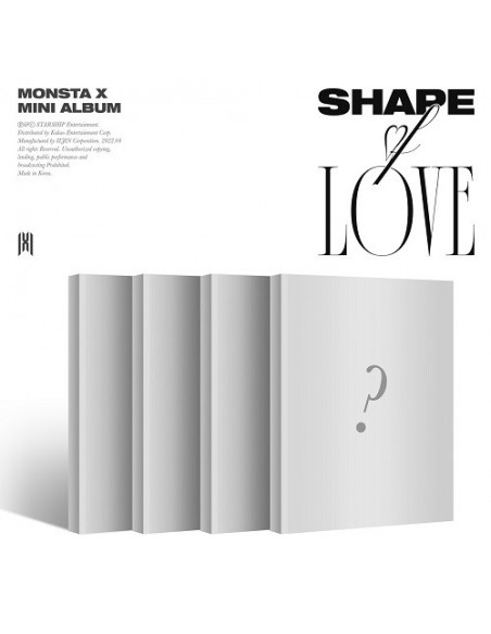 MONSTA X - SHAPE of LOVE [Random Ver.]