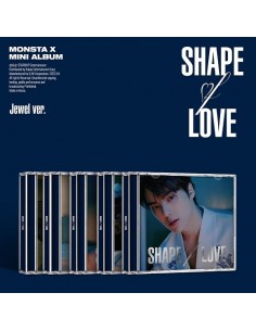 MONSTA X - SHAPE of LOVE [Jewel Ver. - Random Ver.]