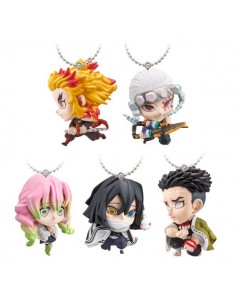 Demon Slayer: Kimetsu no Yaiba Deforme Mascot 4 (SET COMPLETO)