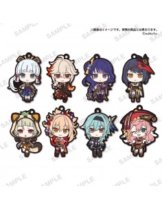 Genshin Impact Rubber Keychain Vol.5 (SET COMPLETO)