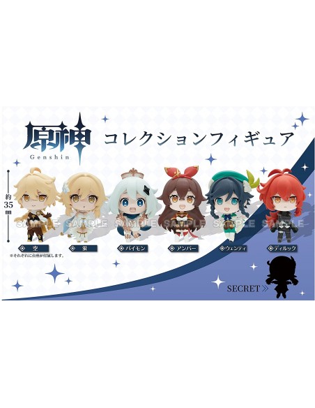 Genshin Impact Vol. 1 Mini Figure (SET COMPLETO 6uds)