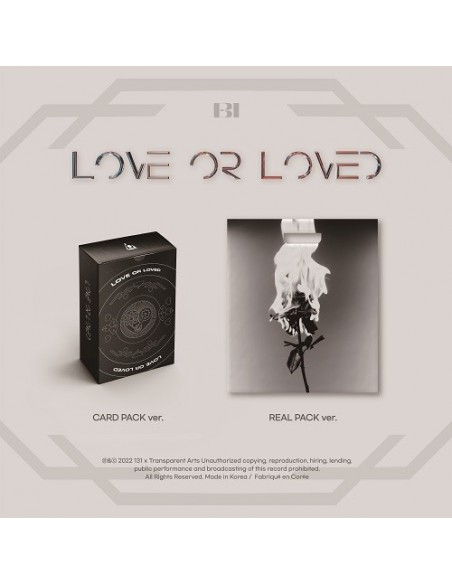B.I - Love or Loved Part.1 [Random Ver.]
