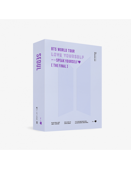 BTS(防弹少年团) - World Tour LOVE YOURSELF : SPEAK YOURSELF [THE FINAL] DVD