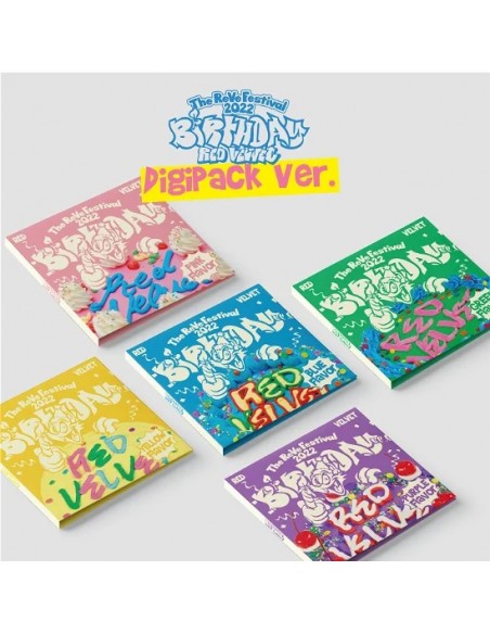 RED VELVET - The ReVe Festival 2022 - Birthday [Digipack Ver. - Random Cover]