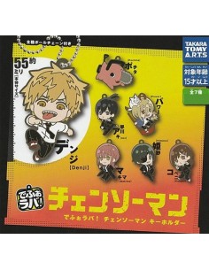 Deforaba! Chainsaw Man Keyholder (Set completo)