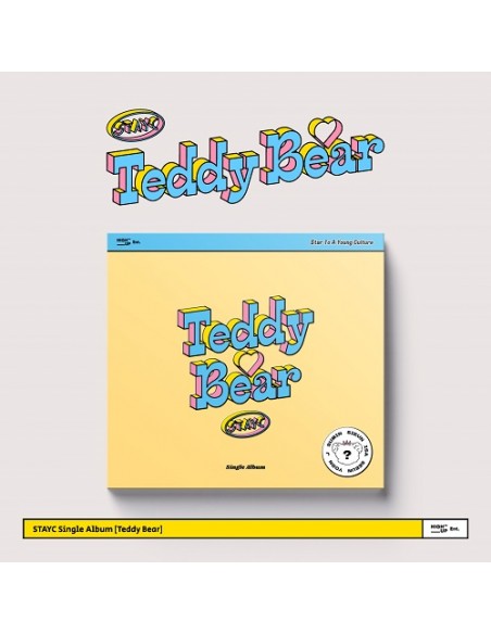 STAYC - Teddy Bear [Digipack Ver. - Random Photobook]