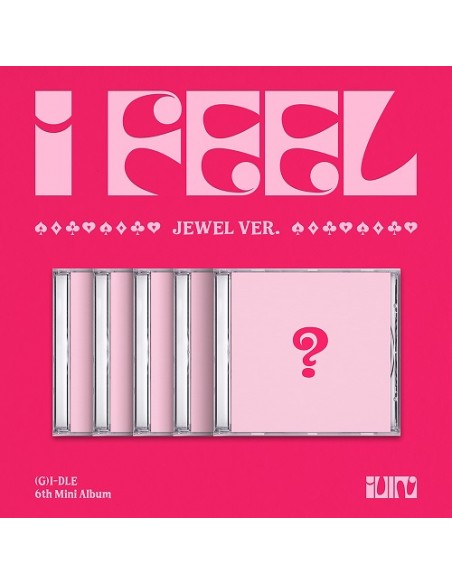 (G)I-DLE - I feel [Jewel SET + Werverse Gift (WS)]