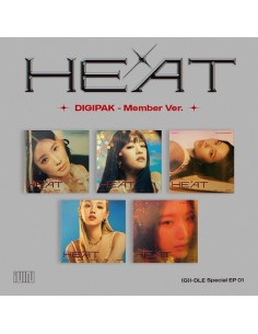 (G)I-DLE - Special Album HEAT [Digipack - Member Ver. - Random Cover]