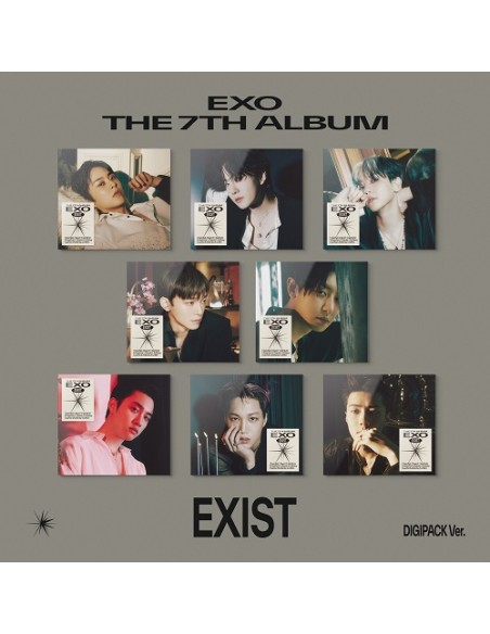 EXO - EXIST [Digipack Ver. - Random Cover]