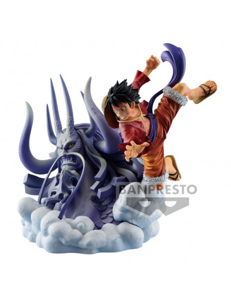 One Piece Diaromatic Figura Monkey D. Luffy The Brush