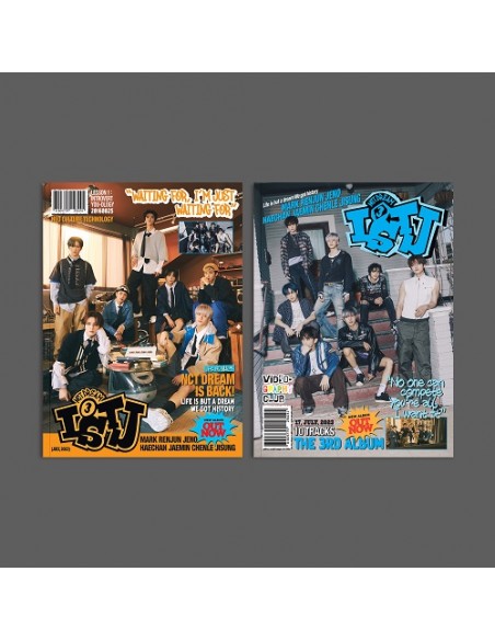 NCT DREAM - ISTJ [Photobook Ver. - Random Cover]  + Exclusive Photocard.