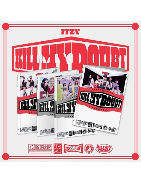 ITZY - KILL MY DOUBT [Standard Ver. - Random Cover] + Random Photo Card (BDM)