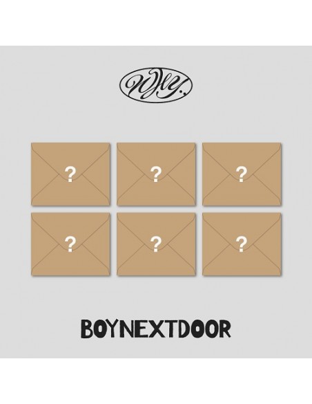 BOYNEXTDOOR - WHY.. [LETTER Ver. - Random Cover]