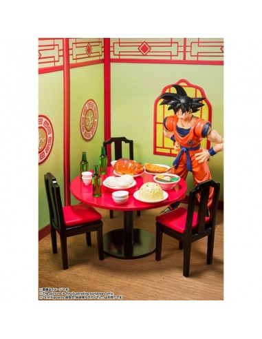DRAGON BALL Z SH FIGUARTS SON GOKU HARAHACHIBUNME RESTAURANTE SET RE-ISSUE