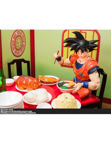 DRAGON BALL Z SH FIGUARTS SON GOKU HARAHACHIBUNME RESTAURANTE SET RE-ISSUE