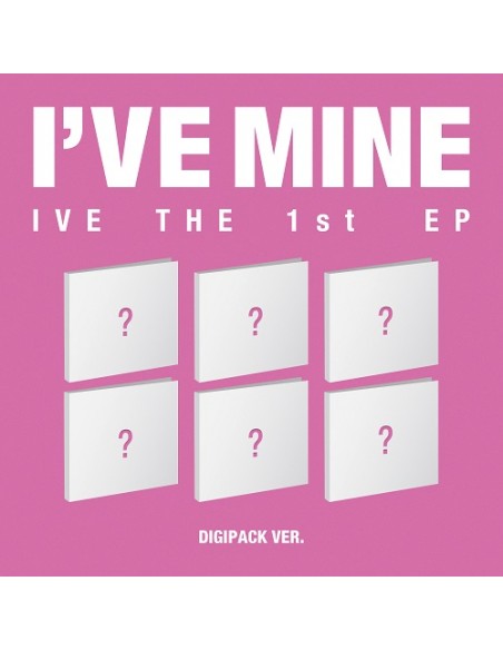 IVE - THE 1st EP [I'VE MINE] (Digipack Random Ver.) + Random Photocard(SS)