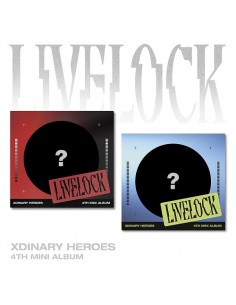 Xdinary Heroes - Livelock  [Digipack Ver. - Random Cover]+ Random Photocard (SW)