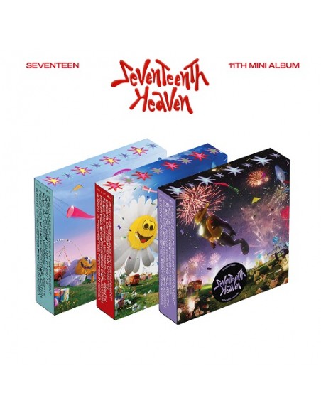 SEVENTEEN - 11th Mini Album [SEVENTEENTH HEAVEN] (Random Ver.) + Random Bookmark (SW)
