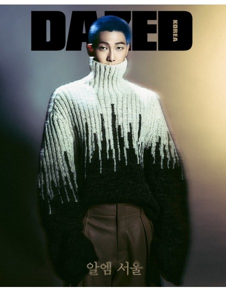 BTS RM COVER DAZED MAGAZINE 2023 OCTOBER