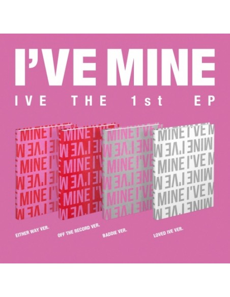 IVE - THE 1st EP [I'VE MINE] (Random Ver.) + Random Photocard(SW)