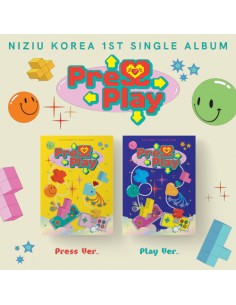 NiziU - Press Play [Random Cover] + Random Photocard (BDM)