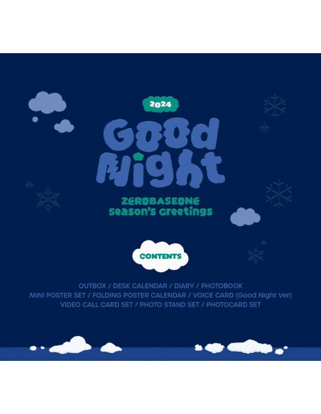 ZEROBASEONE - 2024 SEASON’S GREETINGS ‘Good Night’