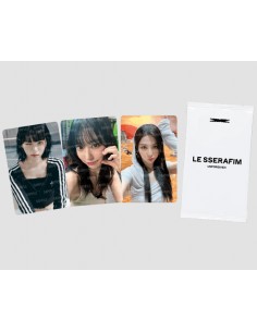 LE SSERAFIM - [UNFORGIVEN] Photo Card (WS)