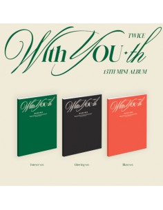 TWICE - With YOU-th [Random Ver. +  Photocard (JYP SHOP)]