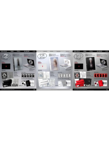 (G)I-DLE - 2ND FULL ALBUM [2] (Random Ver.)