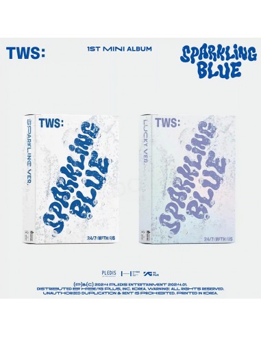 TWS – Sparkling Blue (1st Mini Album)  (Random) + Weverse Gift
