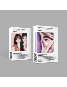LE SSERAFIM - EASY [Weverse Ver. - (SET Ver.) + Weverse Gift (WS)]