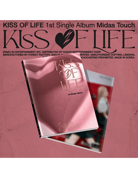 KISS OF LIFE | Midas Touch [Photobook Ver.] | K-POP