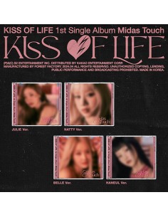 KISS OF LIFE | Midas Touch [Jewel Ver.] | K-POP Chunichi Cómics
