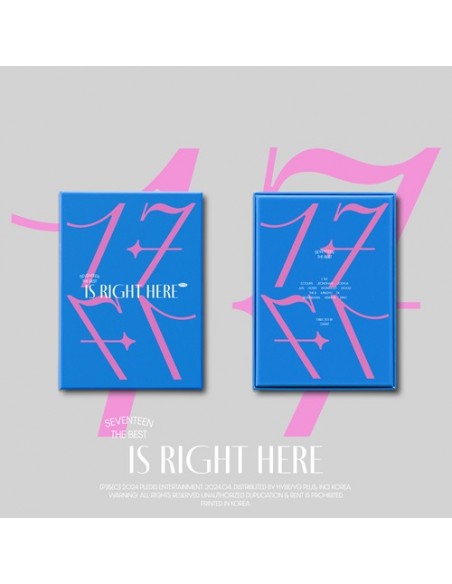 SEVENTEEN - BEST ALBUM '17 IS RIGHT HERE' [Dear Ver.] + Weverse Gift