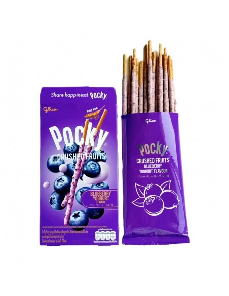Pocky Crushed Fruits Blueberry Yoghourt | Chunichi Cómics