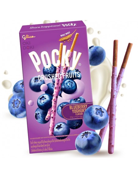 Pocky Crushed Fruits Blueberry Yoghourt | Chunichi Cómics