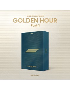 ATEEZ - 10th Mini Album [GOLDEN HOUR  Part.1] (Random Ver.) + Random Photocard (SW)