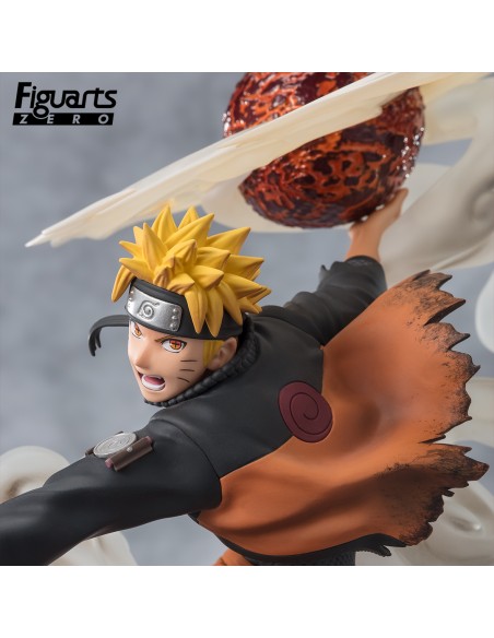 NARUTO SHIPPUDEN FIGUARTS ZERO NARUTO UZUMAKI SAGE ART LAVA RELEASE