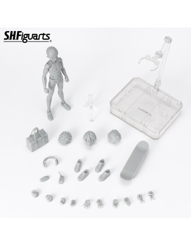 S.H. FIGUARTS HOMBRE -SCHOOL LIFE- EDITION DX SET (GRAY COLOR VER.)
