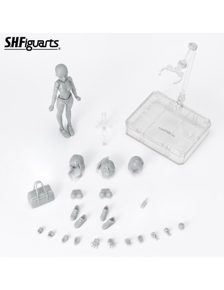 S.H. Figuarts Mujer -School Life- Edition DX Set (Gray Color Ver.)