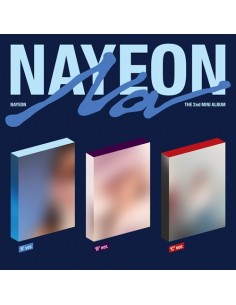 NAYEON - The 2nd Mini Album [NA] (SET Ver.) + 3 Random Photocards + Bookmark (BDM)